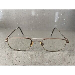 Easy Clip Eyeglasses Frames ONLY Napoleon 9026 Titanium Full Rim 49-20-140 Aspex